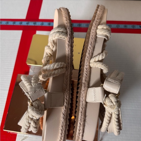 ASOS Cream Rope Sandals - Picture 6 of 7